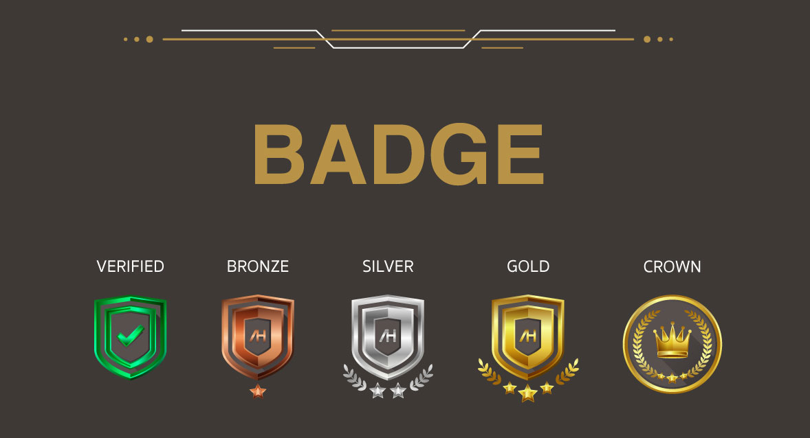 ระดับขั้นผู้ขาย Verified Rank บน Auction House